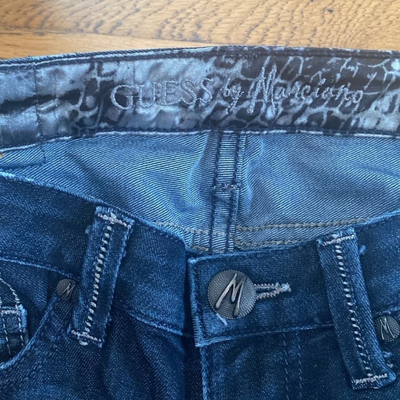Guess By Marciano Dark Blue Jeans Size 24 - Picture 7 of 14